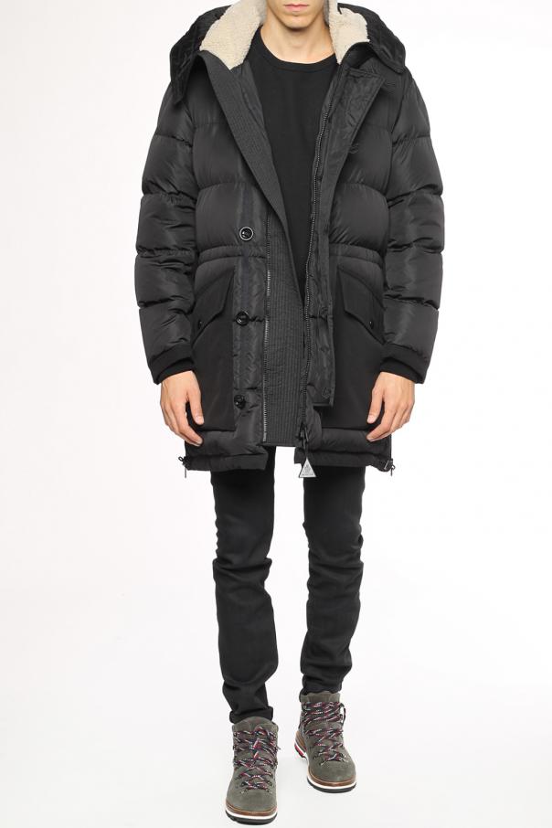 moncler black down loic parka moncler black down loic parka